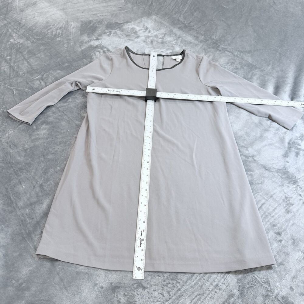 ECI New York Women’s Grey Dress Sz Large - Picture 6 of 11